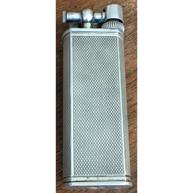 Vintage Dunhill Sylphide Silver Table Lighter Chairish
