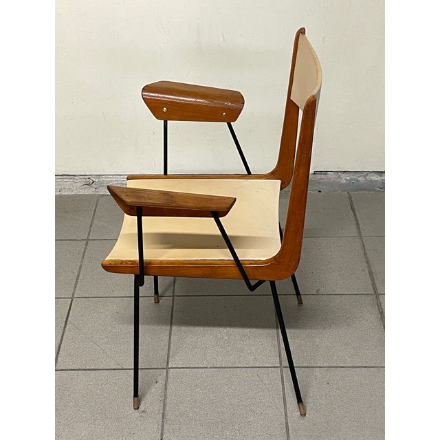 Boomerang Desk Chair by Carlo Ratti, 1950s For Sale - Image 14 of 18