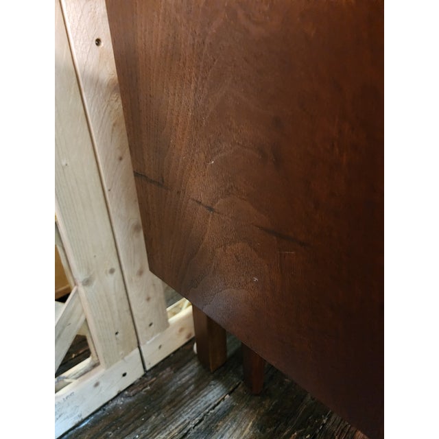 Vintage Walnut Mid-Century Modern Highboy Dresser by Kipp Stewart for Drexel Declaration For Sale - Image 12 of 15