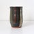 2000 - 2009 Signed Handmade Ceramic Studio Pottery Tumbler Shaped Vessel With Abstract Brushwork & Variegated Glaze For Sale - Image 5 of 16