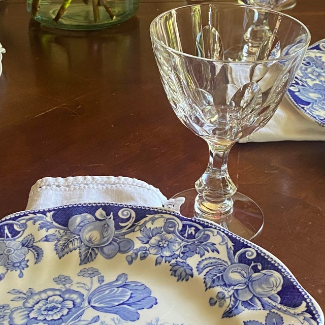Traditional Tiffin-Franciscan "Mt. Vernon" Water Goblets - Set of 6 For Sale - Image 3 of 9