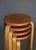 Model 60 Stools by Alvar Aalto for Finnmar, 1930s, Set of 4 For Sale - Image 11 of 18