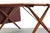 Hans Wegner Model AT-309 Dropleaf Dining Table for Andreas Tuck in Teak, Denmark For Sale In Orlando - Image 6 of 13