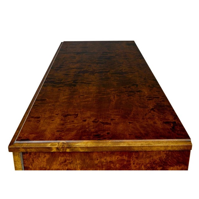 Brown Art Deco Scandinavian Elm and Birch Cabinet, 1940 For Sale - Image 8 of 12