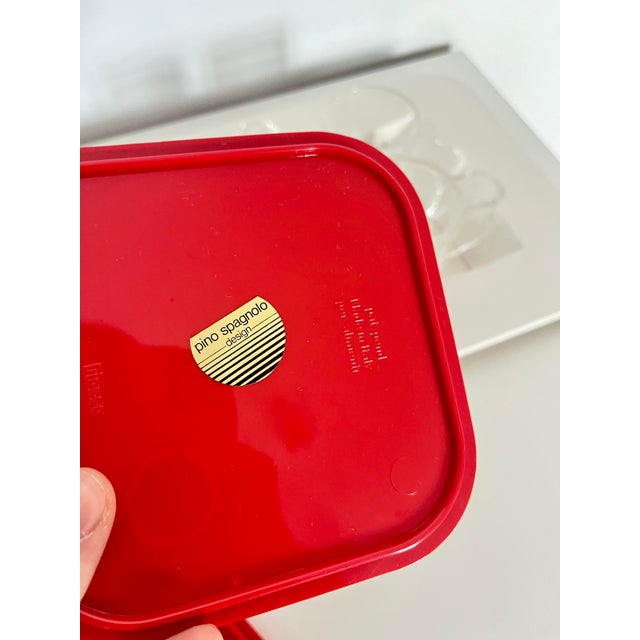 Vintage Space Age Coffee Set by Pino Spagnolo for Biesse in Acrylic & Plastic, 1970s, Set of 9 For Sale - Image 9 of 13