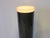 A light up Lucite pedestal in a dark gray with detailed finish having a frosted round top , on and off foot switch to the...