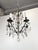 Six-Light Chandeliers with Polychrome Crystal Drops, Set of 2 For Sale - Image 17 of 18