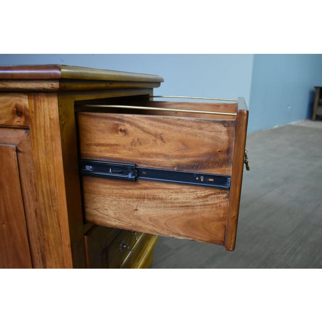 Legacy 2 Drawer File Cabinet - Light Brown Walnut For Sale - Image 4 of 11