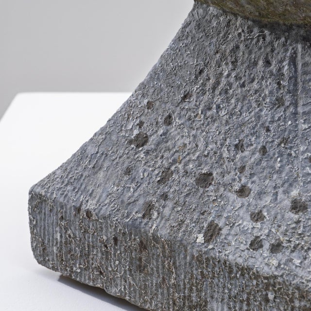 19th Century 19th Century Belgian Blue Stone Sculptures - A Pair For Sale - Image 5 of 18