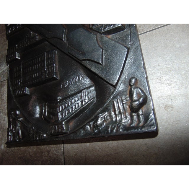 1990s Advertisement for Scheffers Cast Iron Plate, 1890s For Sale - Image 5 of 7