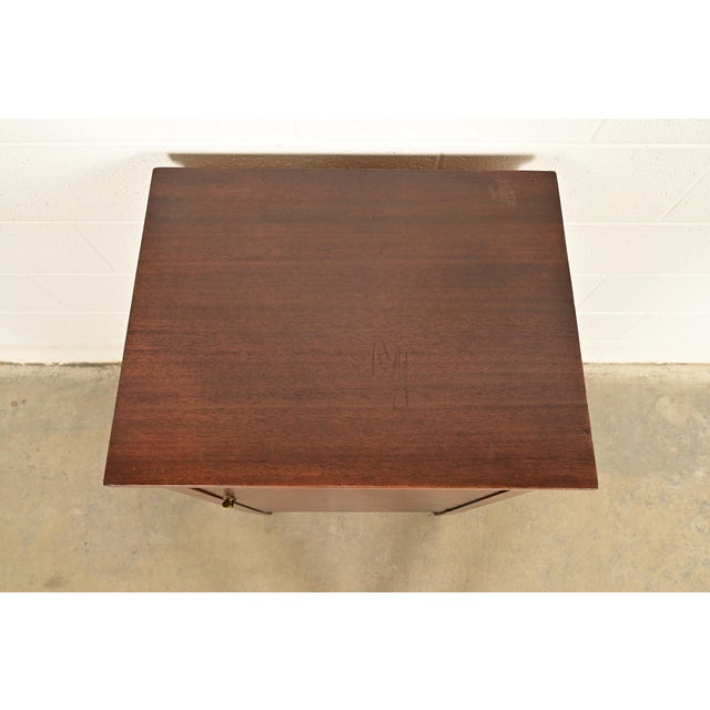 Antique Arts & Crafts Mahogany Music Cabinet, Circa 1900 For Sale In South Bend - Image 6 of 11