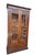 Arte Povera Style Wood and Cut Glass Display Cabinet, Piedmont, Saluzzo, 1960s For Sale - Image 12 of 12