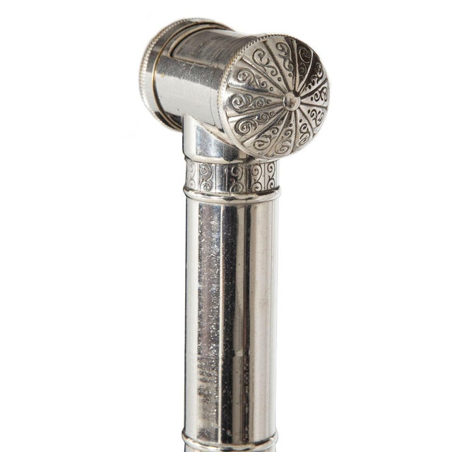 Early 20th Century Victorian Antique Smoker’s Cane Walking Stick With Money & Matches Box For Sale - Image 5 of 9