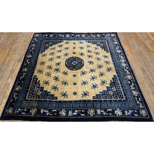 Early 20th Century N. Chinese Baotou Carpet 5' 9" x 6' 2" Antique Chinese – Baotou 1920s Rug, Country of Origin: China,...