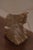 French Sculptural Sandstone Table Lamp, 1970s For Sale - Image 9 of 10