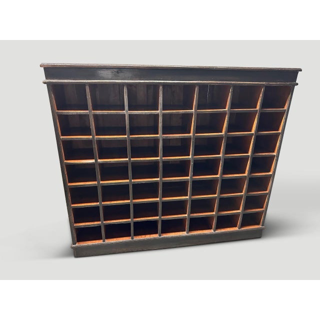 1950s 1950s Cubby Style Cabinet For Sale - Image 5 of 5
