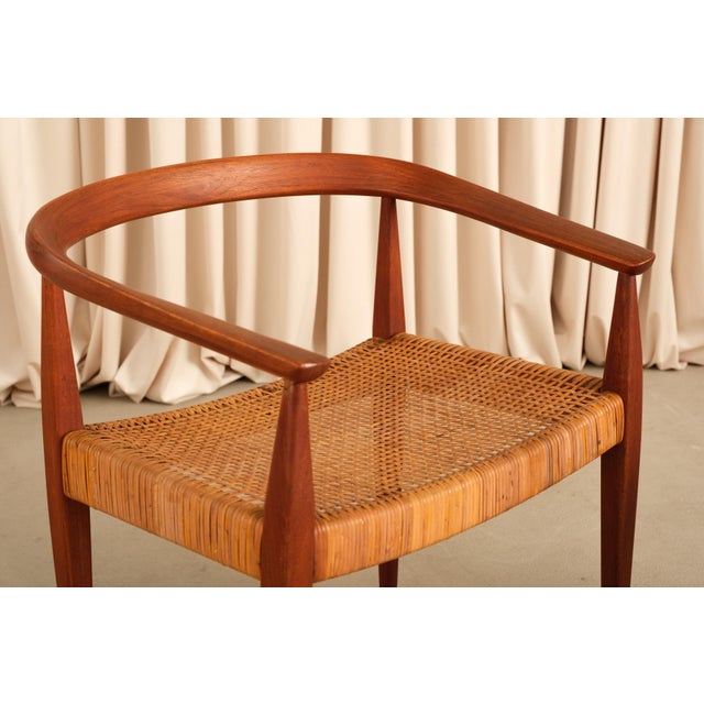 Kolds Savvaerk Model 113 Armchair by Nanna & Jørgen Ditzel for Poul Kolds Savværk, Denmark, 1955, Attributed For Sale - Image 4 of 17
