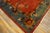 1920s Burnt Orange Floral Antique Chinese Art Deco Carpet 8' 9" X 11' 3" Knotted Wool Rug For Sale - Image 9 of 12