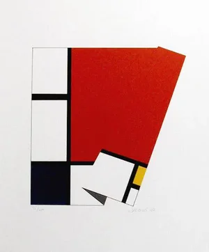 1980 "Piece De Resistance" Print by Jim Jacobs