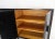 Wood Large Oversize Long Ebonized Black Lacquer Credenza Dresser Dowel Cone Legs For Sale - Image 7 of 12