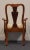 Late 20th Century American Drew Solid Cherry Traditional Queen Anne Style Dining Arm Chair For Sale - Image 5 of 10