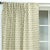 Textile Block Print Natural Linen Curtain for Bohemian Home Décor Size 54"Wx120"L-Lil Paisley For Sale - Image 7 of 7