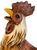 Figurative Mid 20th Century Large Ceramic Rooster Figurine/Statue For Sale - Image 3 of 10