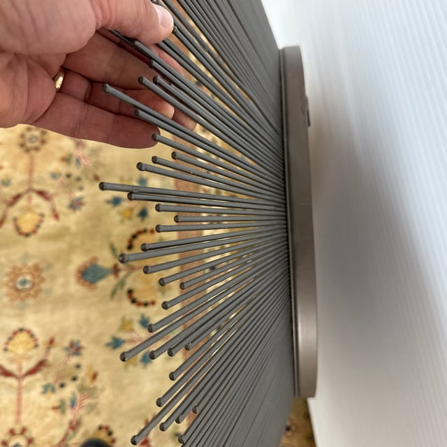 Metal Cyan Design Aludra Wall Mirror For Sale - Image 7 of 12