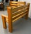 Late 20th Century Pair of Mission-Style Solid Oak Slat Benches For Sale - Image 5 of 18