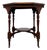 Vintage Octagonal Side Table in Mahogany For Sale