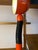 Danish Orange and Black Clamp Lamp For Sale - Image 9 of 11