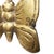 A small brass butterfly motif wall or door hook. It's all in the details, and this pretty brass vintage hook is the...