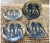 Here are four charming vintage Philippe Deshoulieres Toile de Jouy Blue collectible porcelain plates. Produced in Limoges,...