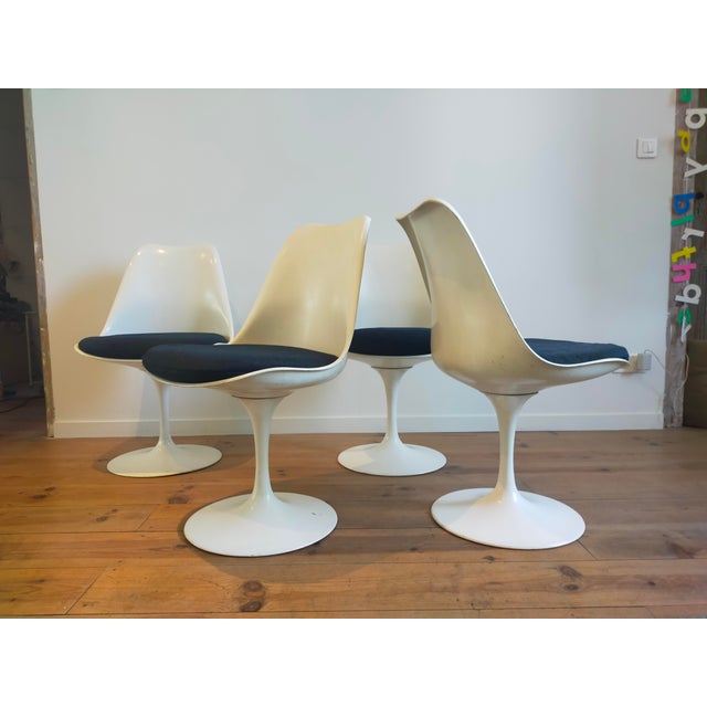 Swivel Chairs by Eero Saarinenfor Knoll , 1970s, Set of 4 For Sale - Image 16 of 16
