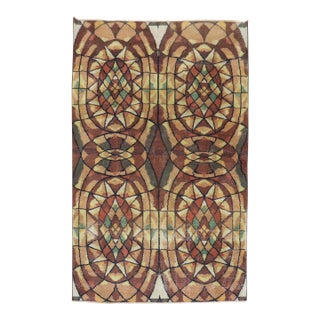 1960s Infamous Turkish Deco Zeki Muren Rug For Sale