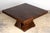 1930s French Art Deco Square Rosewood Dining Table With Architectural Pedestal Base For Sale - Image 18 of 18