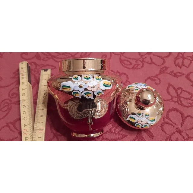 Murano Glass Tre Fuochi 24 K Gold Coffee Set, 1965 For Sale - Image 11 of 18