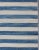 Modern Keivan Woven Arts Modern Stripe Patterned Kilim in Blue and Ivory For Sale - Image 3 of 12