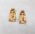 Metal Vintage 1960s Signed Napier Goldtone "Woven" Clip Earrings-2 Pieces For Sale - Image 7 of 7