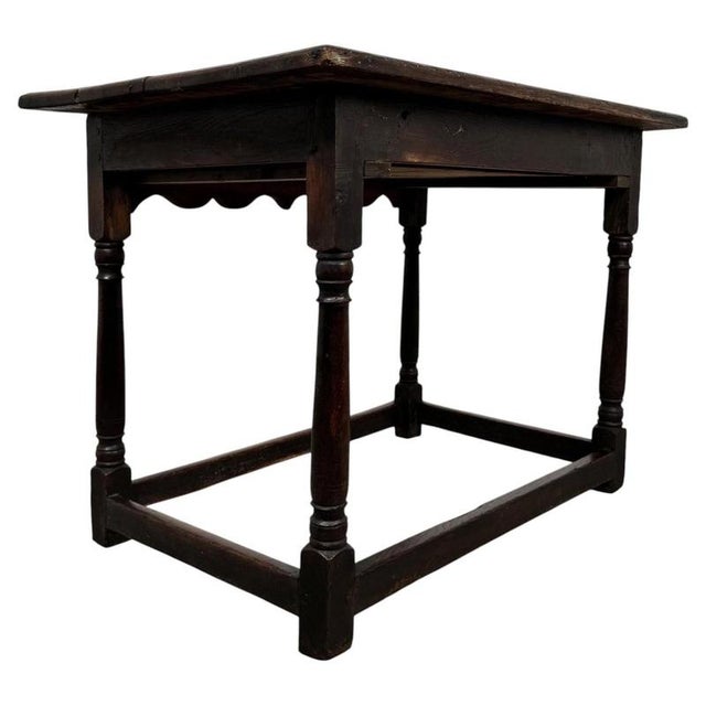 Antique English Georgian Golden Oak Tripod Tilt-Top Table, 1800s For Sale - Image 9 of 12