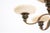 Vintage Brass Chandelier, Western Europe, 1940s For Sale - Image 4 of 7