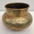 Middle Eastern Hand-Etched Islamic Brass Vase With Calligraphy Writing For Sale - Image 12 of 12