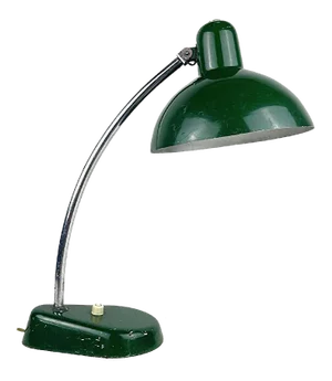 Mid-Century Green Metal Ministerial Desk Lamp from A. R. Torino, Italy, 1950s