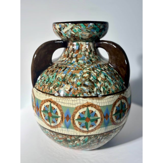 1950s Monumental Vase by Jean Gerbino, Vallauris, France, 1950s For Sale - Image 5 of 12