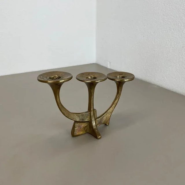 Article: Brutalist candleholder Origin: Germany Design producer: Michael Harjes Material: bronze Decade: 1960s : This...