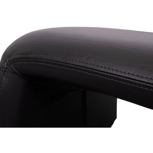 Gray Vintage Ottoman from Leolux, 1980s For Sale - Image 8 of 9