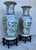 1930s Pair of Monumental Chinese Famille Rose Canton Gold Gilt Palace Vases For Sale - Image 15 of 18