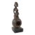 Early 20th Century Senufo Figural Ladle on Custom Base Côte d'Ivoire For Sale