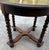 Vintage English Barley Twist Round Side Table For Sale - Image 4 of 11