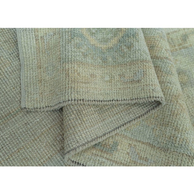 Turkish Oushak Rug 5'2" x 7'1" #19278 For Sale In Houston - Image 6 of 8